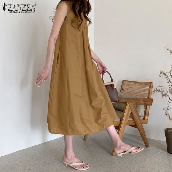 zanzea-ashion-solid-color-round-neck-sleeveless-casual-tank-dress