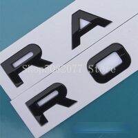 สติ๊กเกอร์สัญลักษณ์ตัวอักษรมีฝากระโปรงหลังสำหรับรถแลนด์โรเวอร์สปอร์ต VELAR SV สีดำด้านมีฝากระโปรงซีลตกแต่งรถยนต์ ABS
