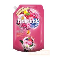 น้ำยาปรับผ้านุ่มไฮยีนเข้มข้นกลิ่นเลิฟลี่บลูม 1150 มล (แบบหัวจุก) Hygiene Expert Care - Lovely Bloom