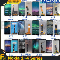 Beyondwolf หน้าจอจอ LCD แบบดั้งเดิมสำหรับ Nokia 1.3 1.4 2.1 2.2 2.3 2.4 3.1 3.1c 3.1บวก3.2 3.4 4.2จอแอลซีดีหน้าจอสัมผัสประกอบสำหรับ Nokia 1 ~ 4ชุดพร้อมเครื่องมือซ่อมและกาวฟรี