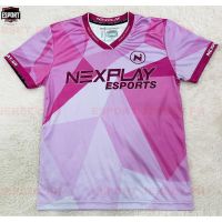 Nxp Nexplay Esport Jersey Pink T-shirt Full Sublimation 3d T-shirt Summer Short Sleeve Tee Ywol comfortable