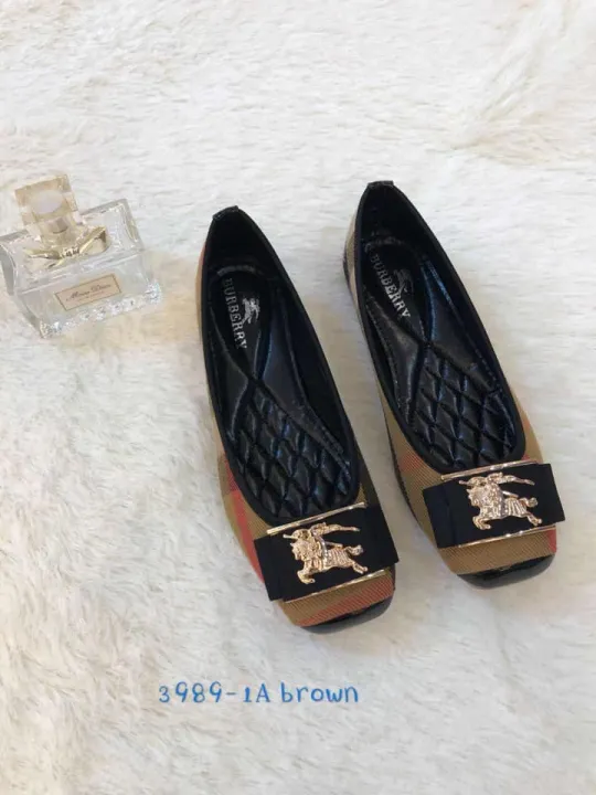 BURBERRY New Korean doll shoes | Lazada PH