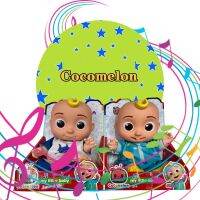 Cocomelon JJ ร่างกายไวนิลเต็มรูปแบบเครื่องดนตรีของเล่นของขวัญเพื่อการศึกษาของเด็ก25ซม.