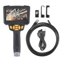 5.64  LCD Endoscope Borescope Snake Inspection 3M Tube Camera IP67 Waterproof