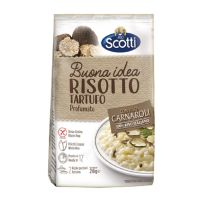 Risotto Tartufo Rice 210g Riso Scotti brand from Italy  Free shipping  ริโซ สกอตตี้ ข้าวริซอตโต้ ผสมเห็ดทรัฟเฟิล 210 กรัม