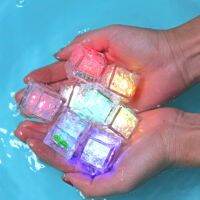 【CW】 8Pcs Kids Bathing Cubes Print Colorful