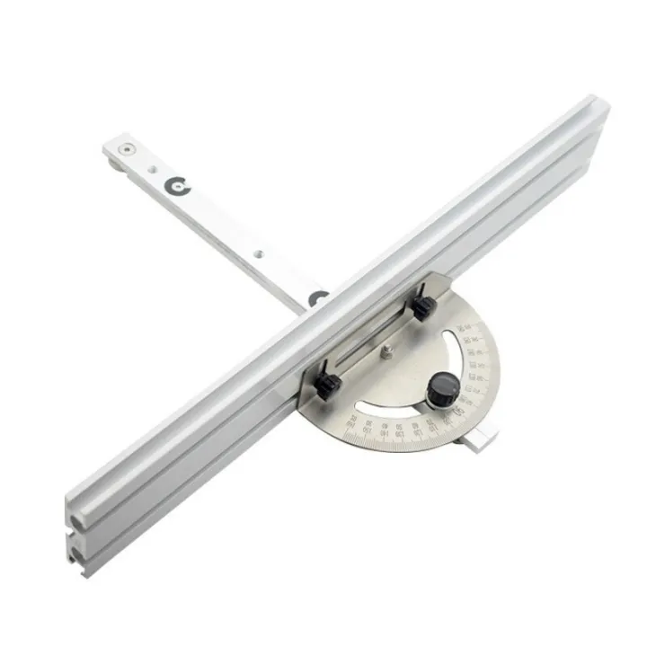 Woodworking Table Saw Angle Ruler Miter Gauge Guide W/ 415mm Fence