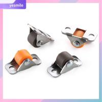 YESMILE ถังขยะสามารถทำได้ ล้อสากลสากล ลูกรอกหมุน ฮาร์ดแวร์เฟอร์นิเจอร์ ลูกกลิ้งฐาน ล้อถาดล้อ ล้อตรง ล้อเฟอร์นิเจอร์