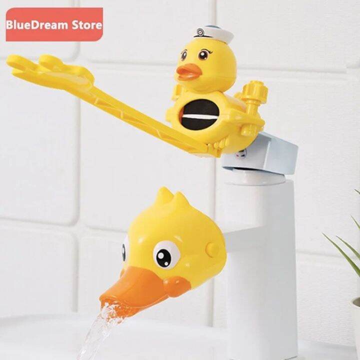 Cute Cartoon Faucet Extender Splash Proof Faucet Silicone Cover For