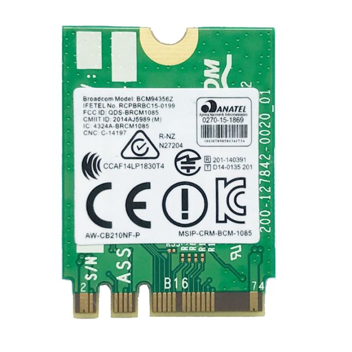 dual-band-ac1200m-bcm94356z-ngff-m-2-wifi-bluetooth-4-1-wlan-m-2-802-11ac-867mbps-2-4g-5ghz-mini-wireless-network-card