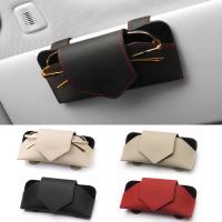 Car Glasses Holder Sunglasses Clip Card Ticket Automobile Accessories Storage Multi-Function