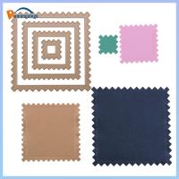 4pcs Square Craft Composite Die Cutting Stencil Scrapbooking Xmas Gift