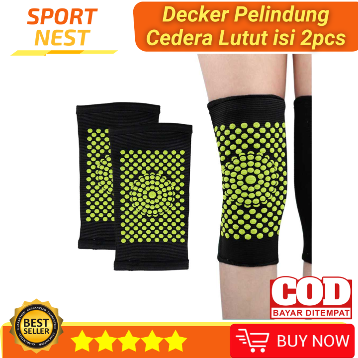 PLS Decker Pelindung Lutut Knee Support Deker Penyangga Dengkul Kaki ...