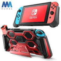 Mumba เคสกันกระแทกสำหรับ Nintendo Switch,เคส Heavy Duty Grip พร้อมด้ามจับถนัดมือและขาตั้งเคสสำหรับ Nintendo Switch