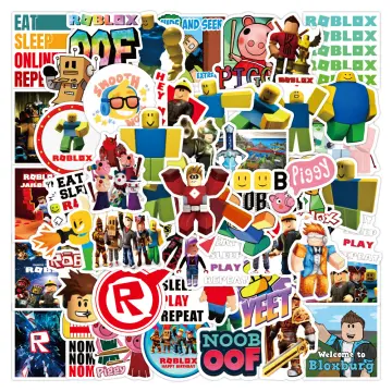 50pcs Video Game Roblox Stickers Vinyl Waterproof Blox Stickers