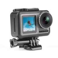 【LZ】 Câmera de ação osmo gaiola caso de proteção montagem para dji osmo esporte câmera quadro da carcaça caso com/lente capa acessórios