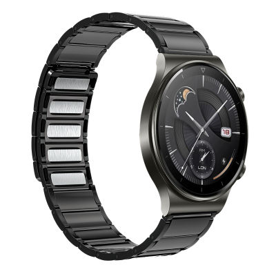 202222มิลลิเมตรโลหะสายแม่เหล็กสำหรับ Samsung นาฬิกา3เกียร์ S3หัวเว่ยนาฬิกา GT3สแตนเลสไทเทเนียมสร้อยข้อมือสำหรับ Amazfit GTR 3วง