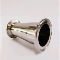 45mm 1.75 quot; to 38mm 1.5 quot; Pipe OD 2 quot; to 1.5 quot; Tri Clamp Reducer SUS 316L Stainless Sanitary Pipe Fitting Homebrew