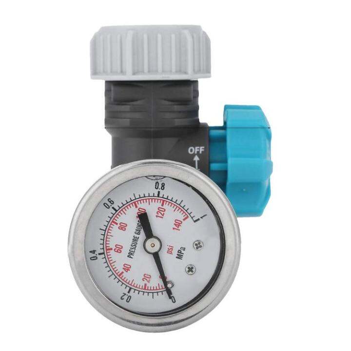 Water Pressure Regulator Regulating Water Valve With Gauge User