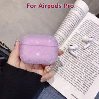 【Exclusive】 【Versatile】 เคสบลูทูธไร้สายสำหรับ Airpod กากเพชรส่องแสงเป็นประกายวิบวับสำหรับ Air Pods 2 3คริสตัลเลื่อม Fundas