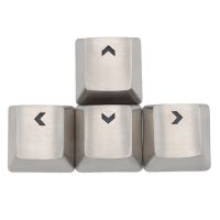 （Miss qis keycap）Teamwolf Stainless SteelKeycapcolor Metal Keycap For Mechanical Keyboard Gaming Key Arrow Key Light Throughlit