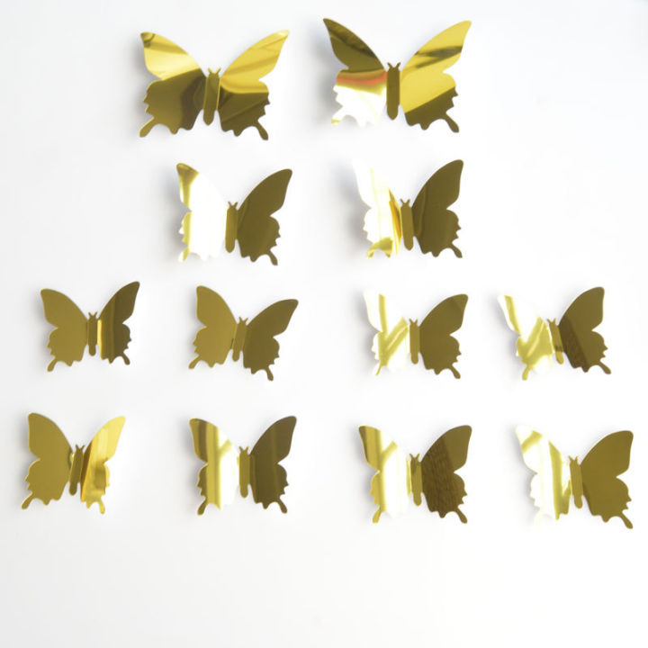 12pcs-set-butterfly-mirror-wall-sticker-decalbutterflies-3d-mirror-wall-art-party-decors-butterfly-fridge-wall-decal