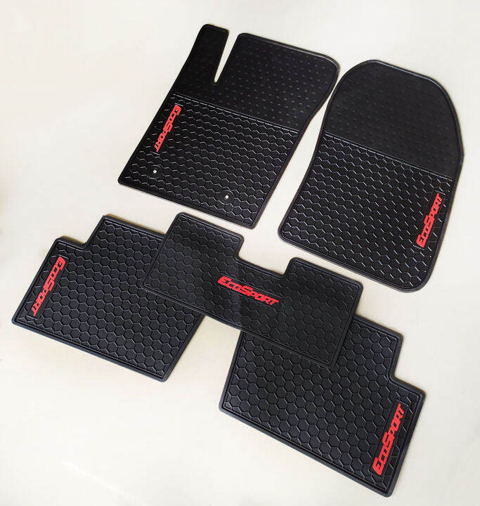 Ford Ecosport 2014 to 2020 Black Rubber Matting Car Floor Matting