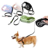 3M/5M Automatic Retractable Dog Leash Durable Nylon Reflective For Puppy Medium Dogs Pet Traction Rope Lead Belt