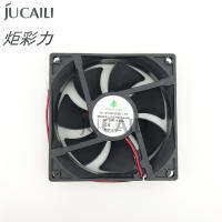 Jucaili เครื่องพิมพ์9*9ซม. พัดลมระบายความร้อน DC พัดลม24V 0.25A สำหรับ allwin xuli gongzheng ขนาดใหญ่เครื่องพิมพ์ brushless Cooler Blower End