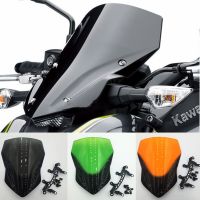 สำหรับ Kawasaki Z900 2018 2019คุณภาพสูงรถจักรยานยนต์ที่บังลมที่เบนทางลมลมป้องกันกระจกบังลม Bule