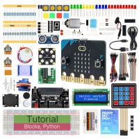 Freenove Ultimate Starter Kit for BBC micro:bit V2 316-Page Detailed Tutorial 225 Items 44 Projects Blocks and Python Code