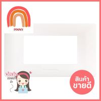 หน้ากาก 3 ช่อง PANASONIC WEGN 6803 สีขาวWALL PLATE PANASONIC WEGN6803 3 GANG WHITE **ขายดีที่สุด**