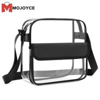 MOJOYCE Clear Women Men Shoulder Crossbody Bags Casual Travel Messenger Bags Pouch