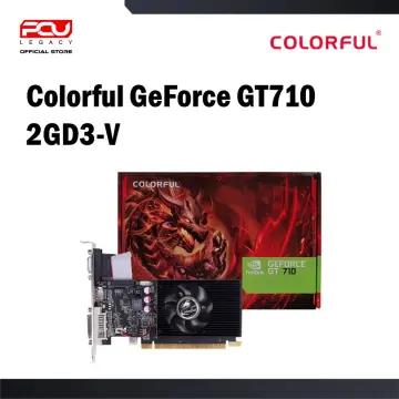 Colorful GeForce GT710-2GD3-V3 2GB Graphics Card