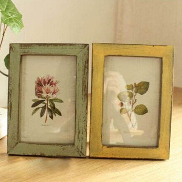 Vintage Picture Frames Wooden Photo Frame Vintage Home Decor Photo