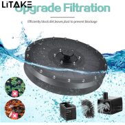 Litake Đài Phun Nước Năng Lượng Mặt Trời Với Đèn Led Với Chức Năng Lưu Trữ