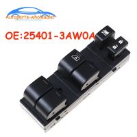 Car accessories New 25401-3AW0A 254013AW0A 25401-1FC0A 25401FC1A For Nissan Sunny N17 Qashqai Power Master Window Switch