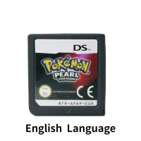 ตลับเกม Pokemon NDS ซีรีส์เกมเครื่องเล่นวิดีโอเกมการ์ดเพชรทองคำขาว SoulSilver HeartGold สำหรับ DS เกมไพ่หลายภาษา