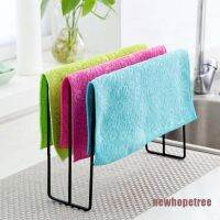 ☇ NTPH High Quality Iron Towel Rack Kitchen Cupboard Hanging Wash Cloth Organizer Drying Rack NTT