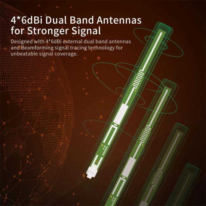 tenda-ac8-ac1200-dual-band-gigabit-wireless-router-2-4ghz-300mbps-5ghz-867mbps-ของแท้-ประกันศูนย์-5ปี