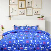 "สินค้าลดราคา"ผ้านวม KASSA HOME รุ่น Mickey ขนาด 90 x 100 นิ้ว สีน้ำเงิน"จัดส่งทุกวัน"