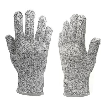 【CW】 Garden Cut Resistant Gloves HPPE Safety Kids Level 5 Outdoor