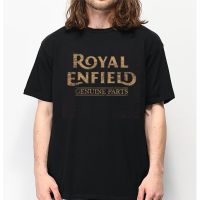 เสื้อยืดคอกลมROYAL ENFIELD เสื้อยืด คอกลม เกรดพรีเมียม มอเตอร์ไซต์ วินเทจ คาเฟ่เรเซอร์ CAFERACER CHOPPER VINTAGE VT004 คลาสสิคS-5XL S-5XL