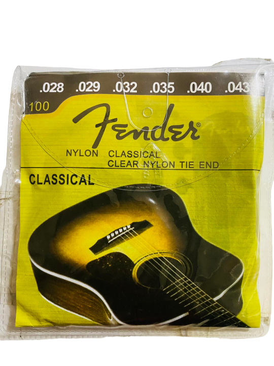 Fender Nylon Classical Guitar String Set 2843 Lazada PH