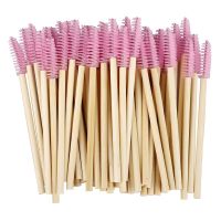 ✢¤ / batch (50) of disposable eyebrow brush mascara applicators eyelashes make-up brush set tool