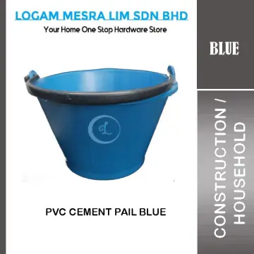 Heavy Duty PVC Cement Bucket Yellow / Tong Kuning