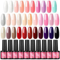 SHELLOLOH 7Mlเจลเล็บ32สีแช่เจลวานิชเล็บคงทนDIY Color