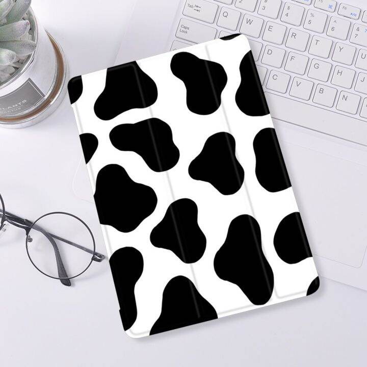 พิมพ์ลายวัวสำหรับ-air-4เคส10-2-ipad-pro-2020-2-3-5-7th-11-9-7เคส-pro-ซิลิโคนรุ่น6th-ขนาดเล็ก8th-ฝาครอบ