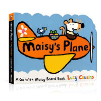 English version, original and genuine maisy S plane mouse Bobos plane Lucy cousins special-shaped cardboard toy book candlewick English enlightenment books for young children 0-2-3-4-5-year-old picture books