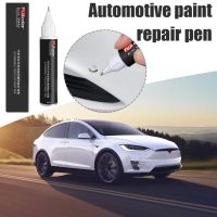 ✿ Fit For Car Model 3 X Y S Car Scratch Remover Paint Pens Car Paint Repair Pen Black White Car Paint Fixer Repair Wheel Hub